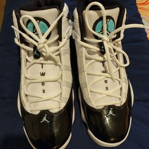 The Jordans didn't fit.